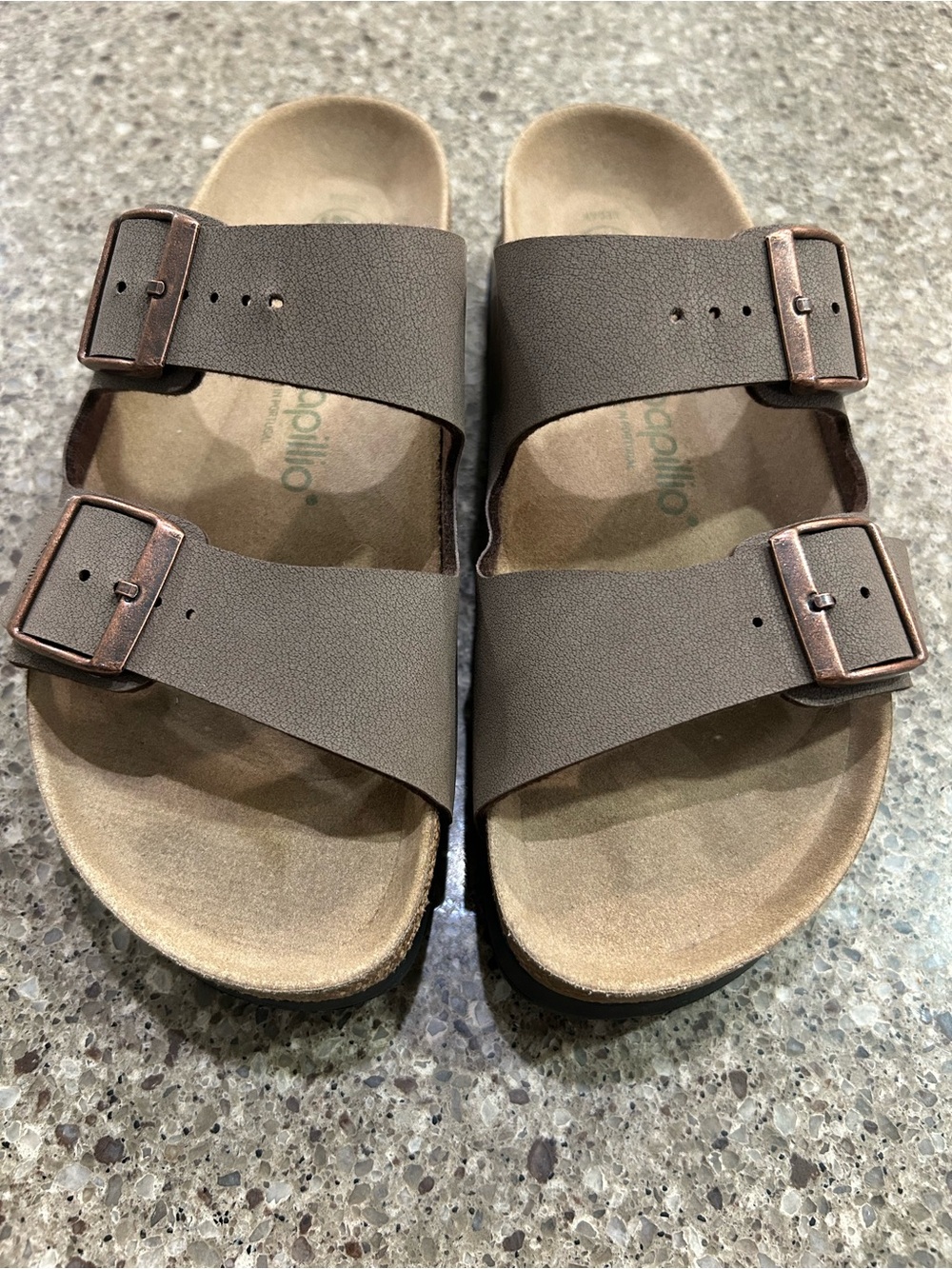 Papillio Double Strap Slide Sandals - Picture 6 of 8